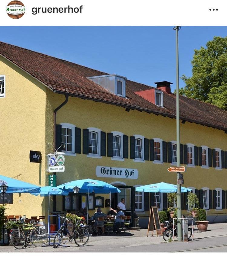 Hotel-Gasthof Gruener Hof Freising Exteriér fotografie